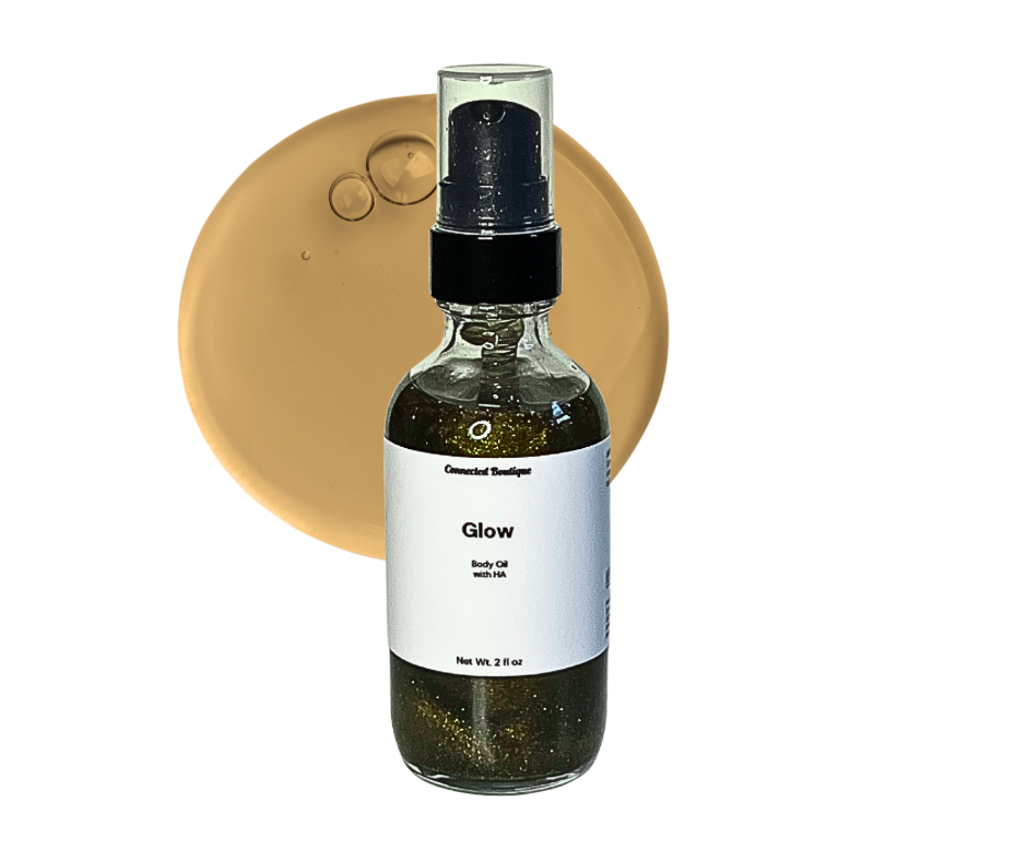 Glow dry body oil scented anti aging fast absorbing hydration